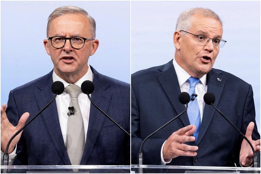 Jajak pendapat akhir menunjukkan Anthony Albanese dari Partai Buruh berada di jalur untuk mengalahkan PM Morrison