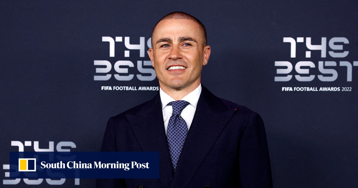 Mantan bos China Cannavaro mengambil alih di klub Serie A Udinese dengan pertandingan pertama 18 menit terakhir pertandingan vs Roma